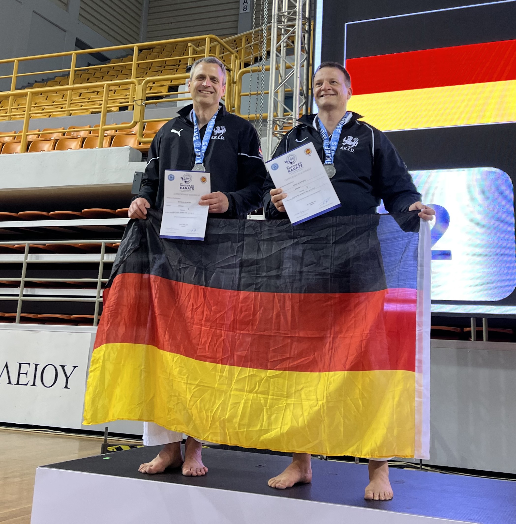 Roman Gerolt und Andy Schnirel